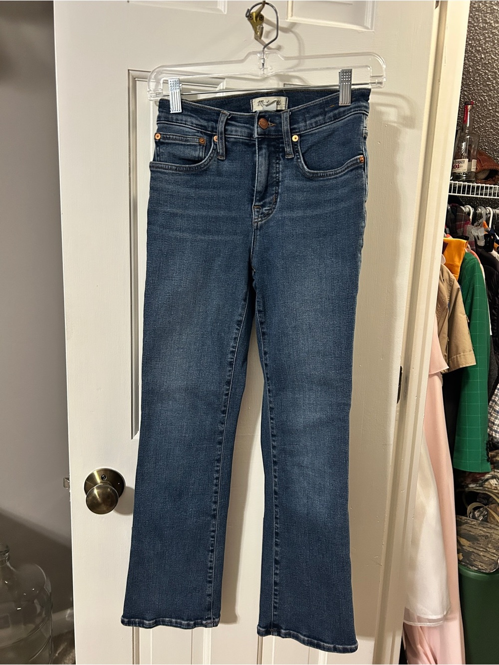 Classic Women's Mid-Rise Kick Out Jeans